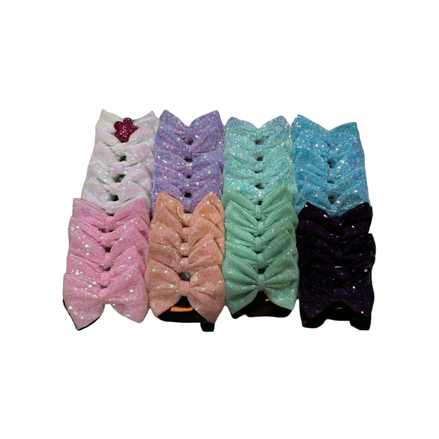 5 inch bow Soft Shimmer