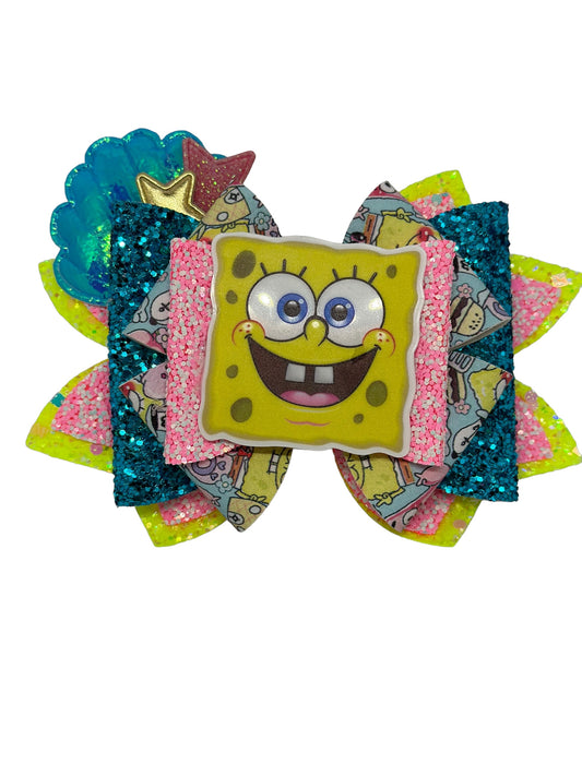 Sponge Bob 5 inch Single Bow