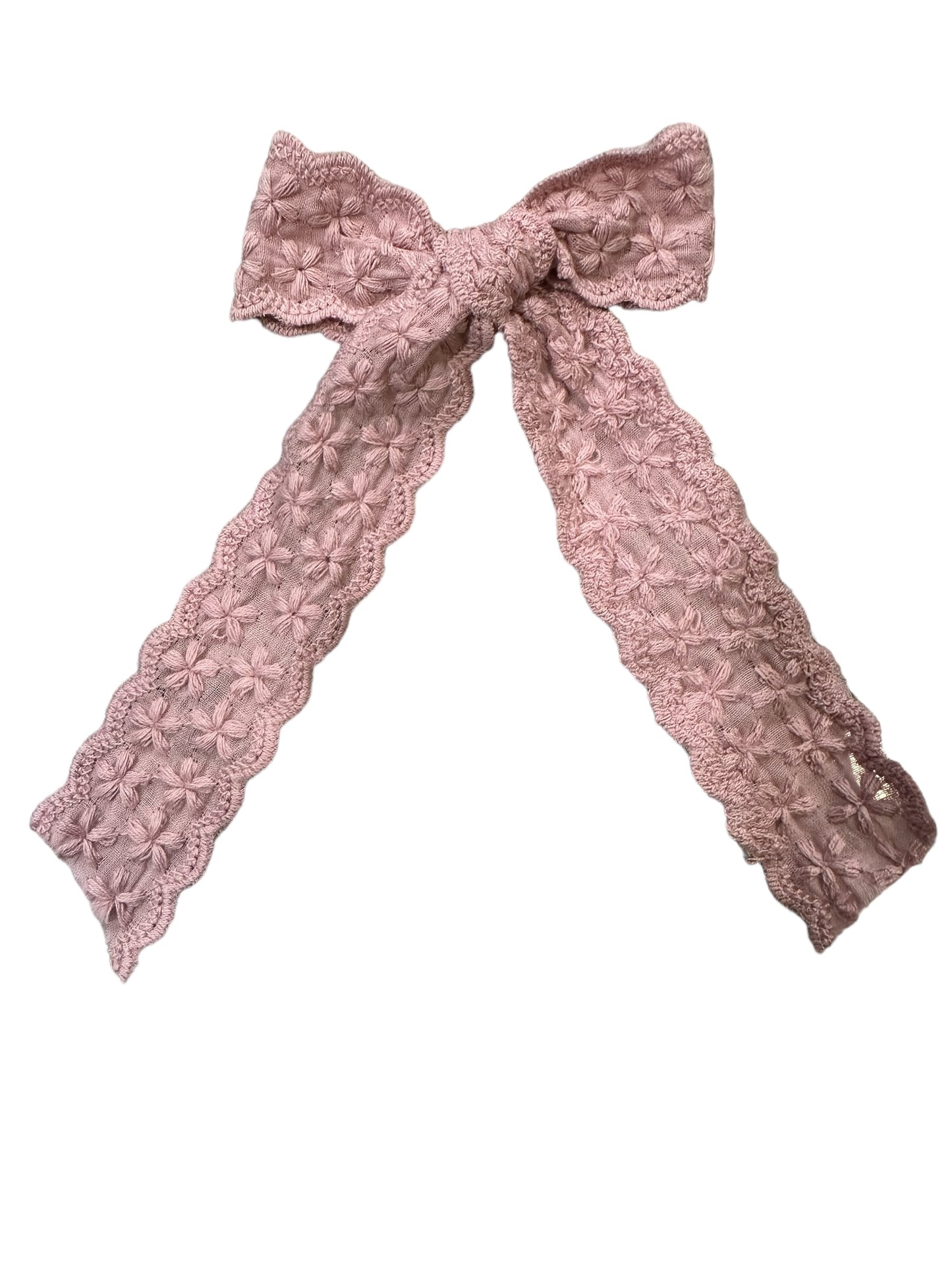 6 inch bows Spring lace coquette