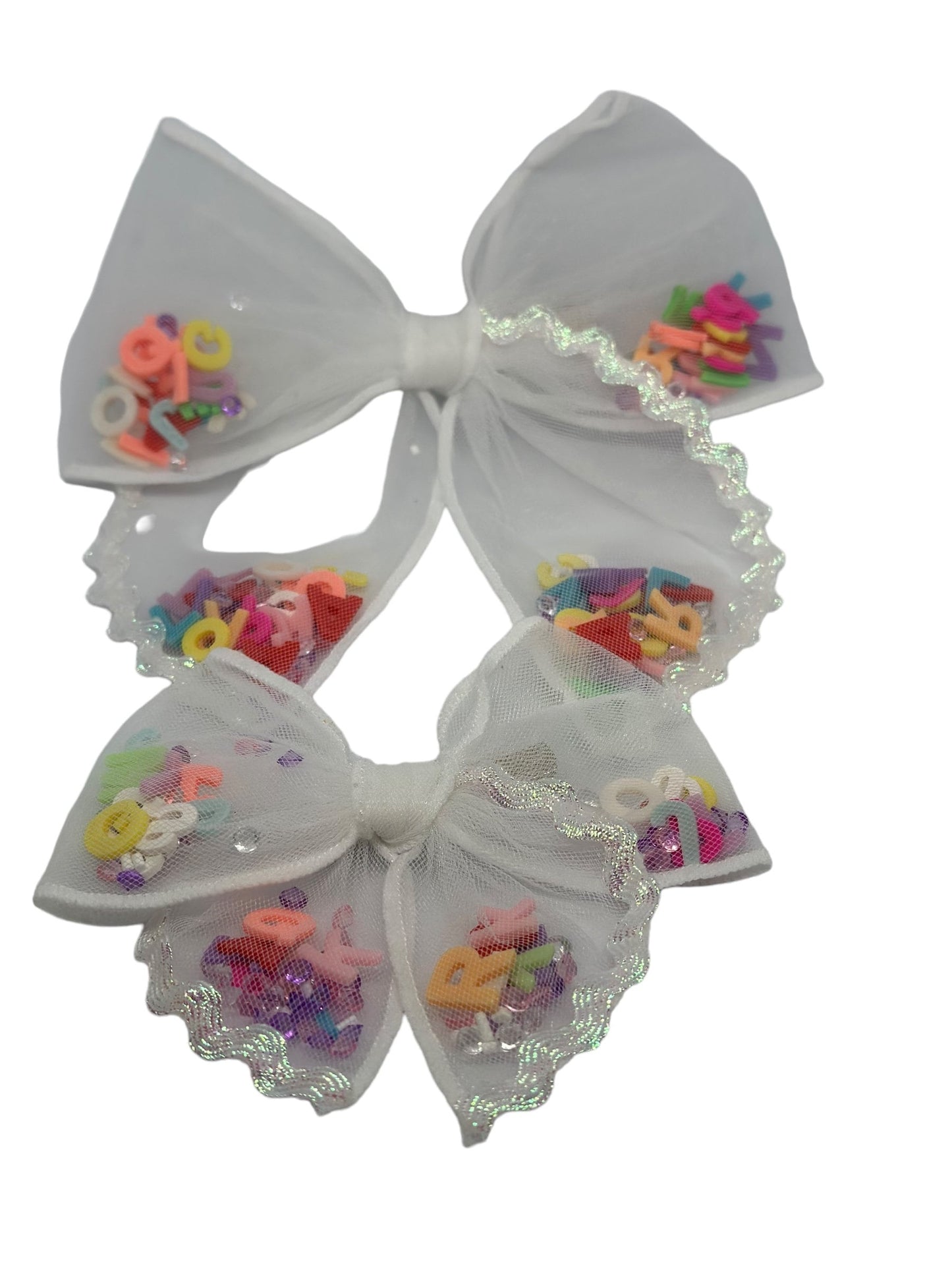 Back to School Bow, Alphabet Shaker Bow, ABC bow, School Bows, Cute girls bows, School Shaker bow, Preschool bow, Letter Bow, Shaker bow